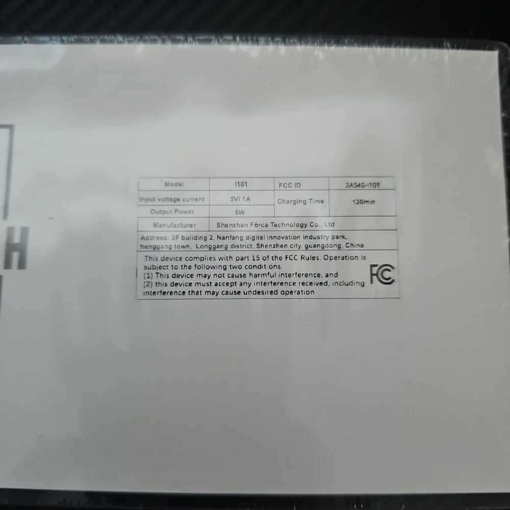 Shenzhen Forca Technology Smart Watch Fitness Tracker - 120min Charge Time - NEW
